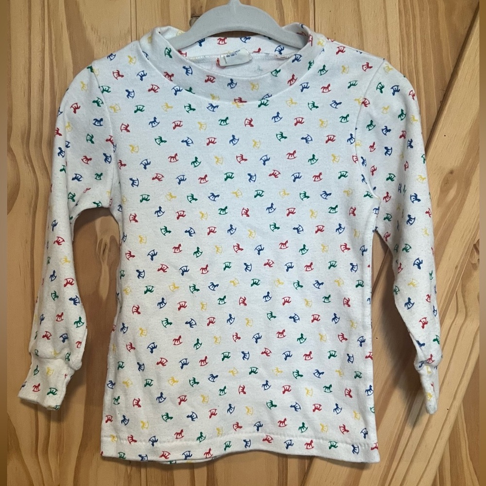 Vintage RARE Youth Crest Toddler Long Sleeve Crewneck 3t